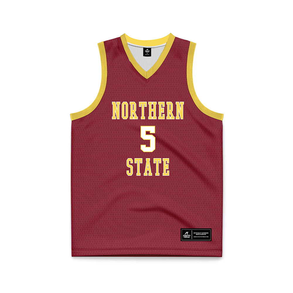 NSU - NCAA Women's Basketball : Kennedi Deckert - Maroon Basketball Jersey-0