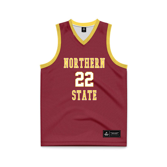 NSU - NCAA Women's Basketball : Lucy Moore - Maroon Basketball Jersey-0
