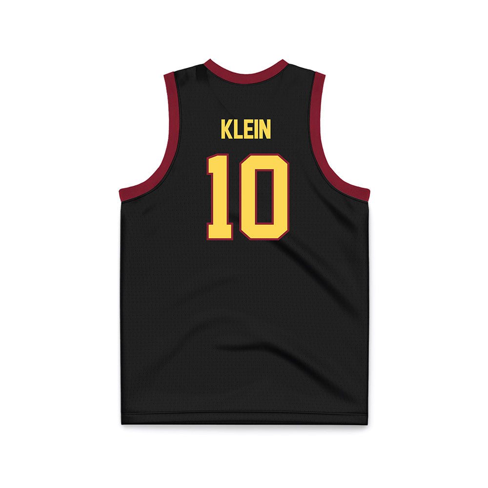 NSU - NCAA Women's Basketball : Lily Klein - Black Basketball Jersey-1