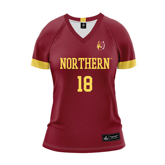 NSU - NCAA Women's Volleyball : Linnea Nesheim - Maroon Volleyball Jersey-0