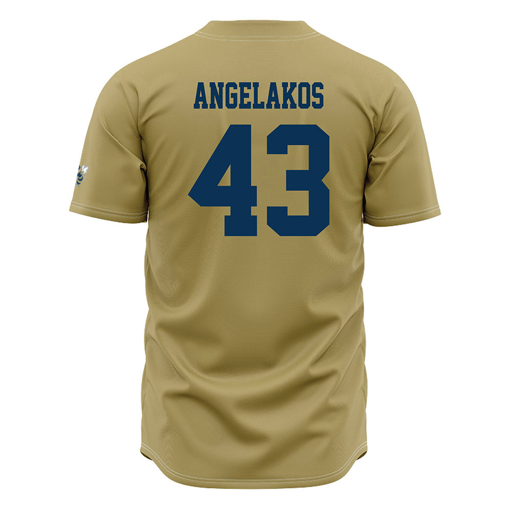 Georgia Tech - NCAA Baseball : Dimitri Angelakos - Gold Jersey-1