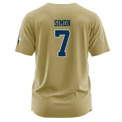 Georgia Tech - NCAA Softball : Emma Simon - Gold Jersey-1