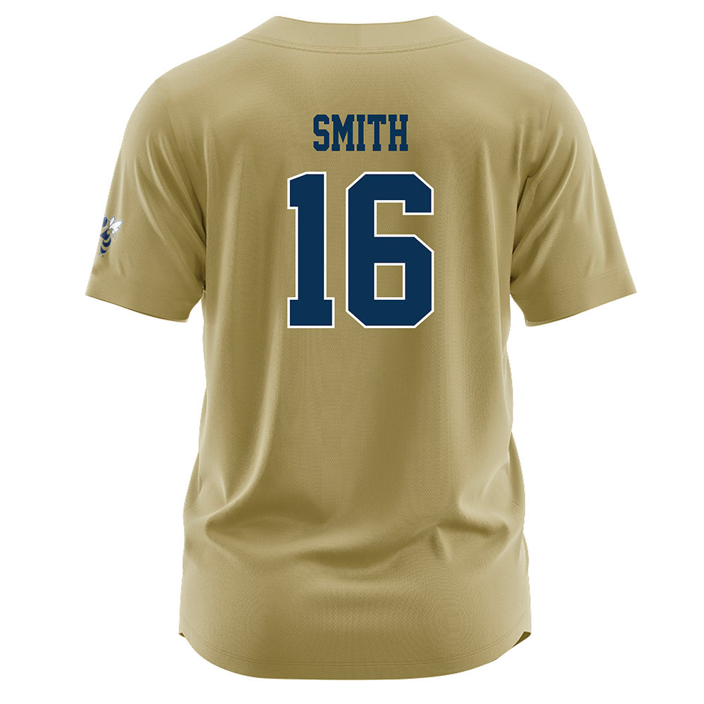 Georgia Tech - NCAA Softball : Charlotte Smith - Gold Jersey-1