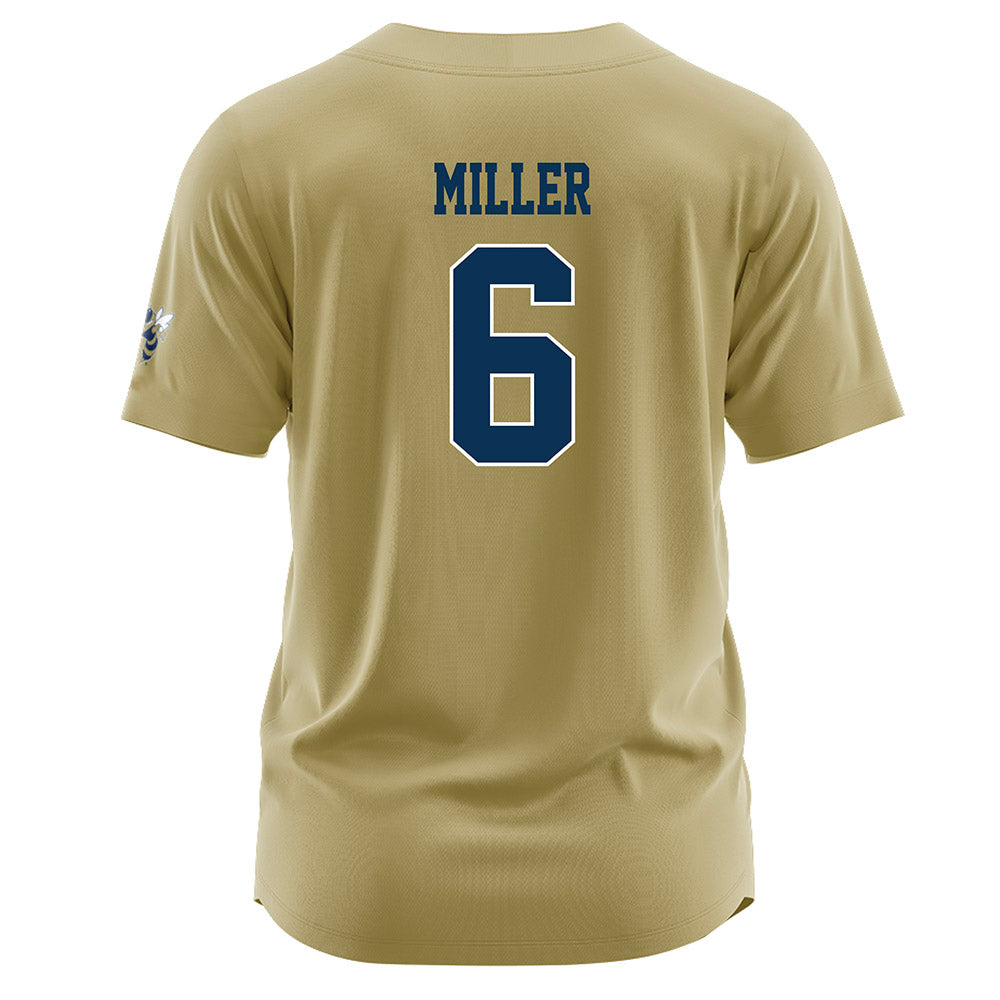 Georgia Tech - NCAA Softball : Payton Miller - Gold Jersey-1