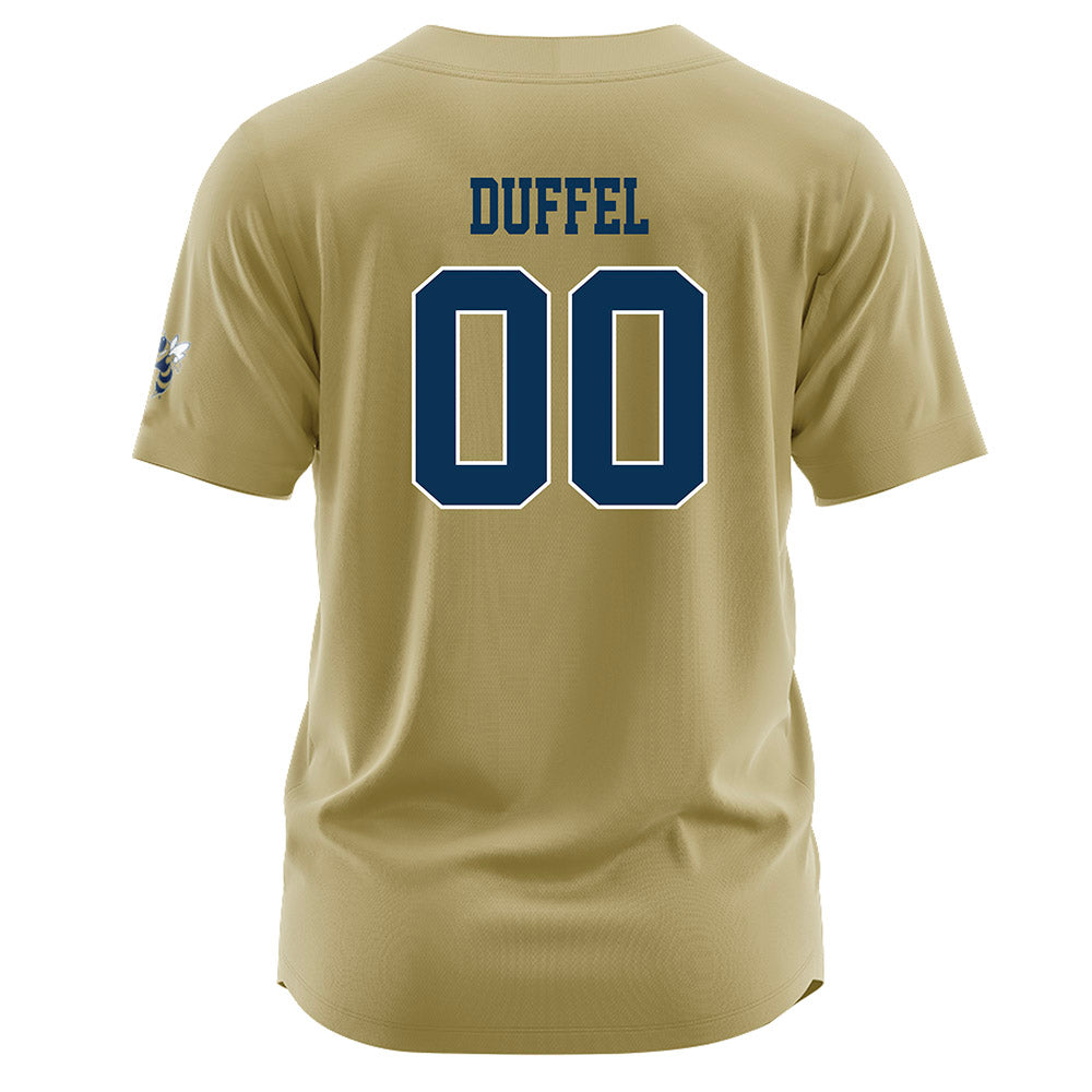Georgia Tech - NCAA Softball : Madison Duffel - Gold Jersey-1