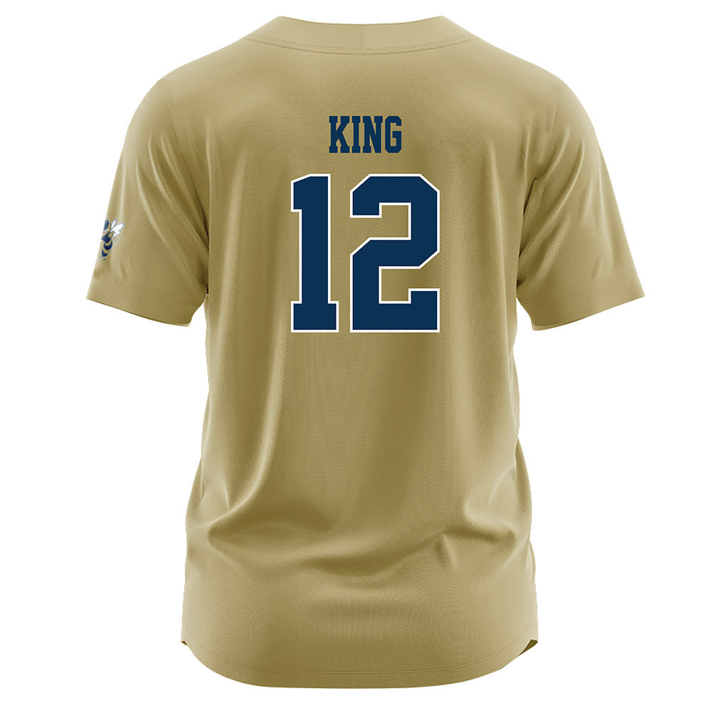 Georgia Tech - NCAA Softball : Gracie King - Gold Jersey-1
