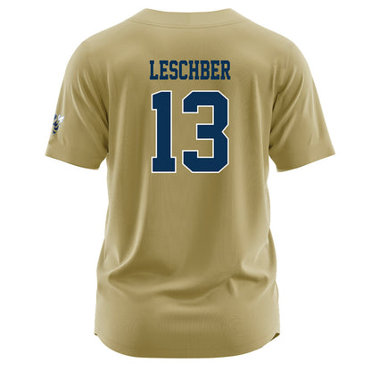 Georgia Tech - NCAA Softball : Addison Leschber - Gold Jersey-1