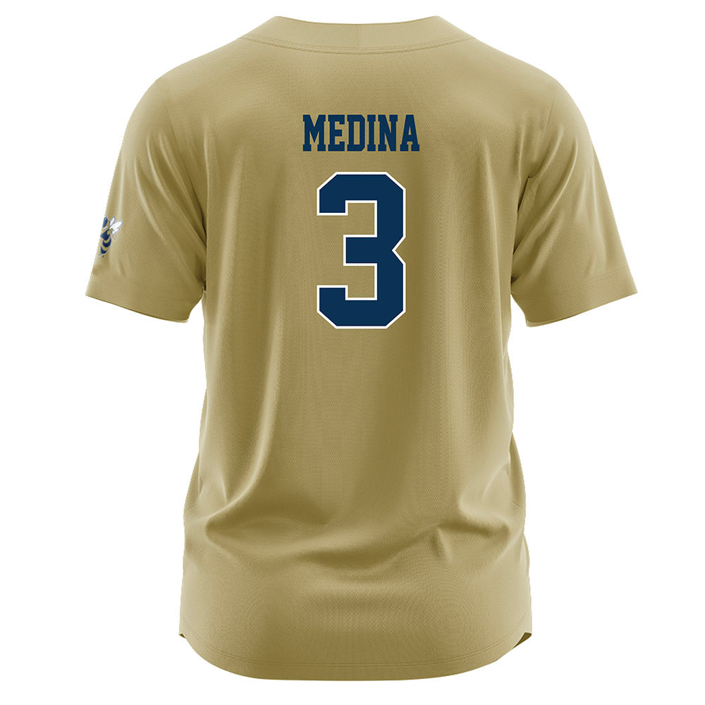 Georgia Tech - NCAA Softball : Holly Medina - Gold Jersey-1