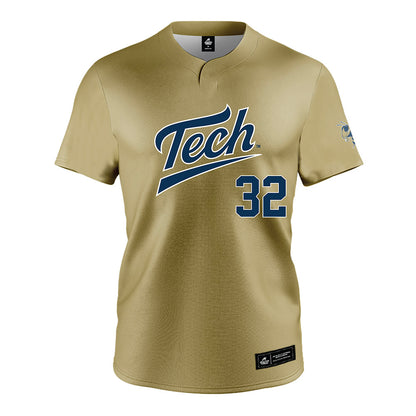 Georgia Tech - NCAA Softball : Tymber Harris - Gold Jersey-0