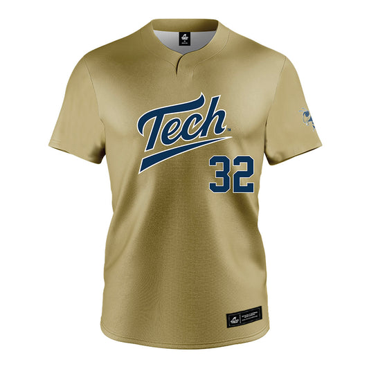 Georgia Tech - NCAA Softball : Tymber Harris - Gold Jersey-0
