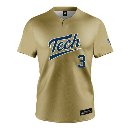 Georgia Tech - NCAA Softball : Holly Medina - Gold Jersey-0