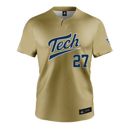 Georgia Tech - NCAA Softball : Kenley Hilleary - Gold Jersey-0