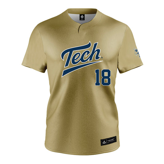 Georgia Tech - NCAA Softball : Julia Morici - Gold Jersey-0