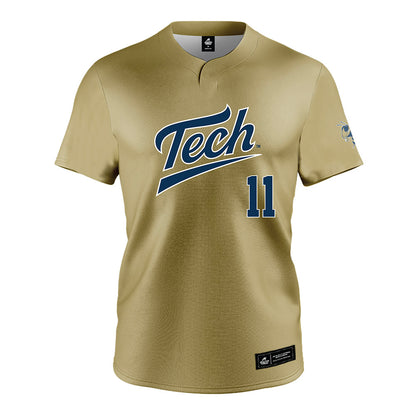 Georgia Tech - NCAA Softball : Alyssa Willer - Gold Jersey-0