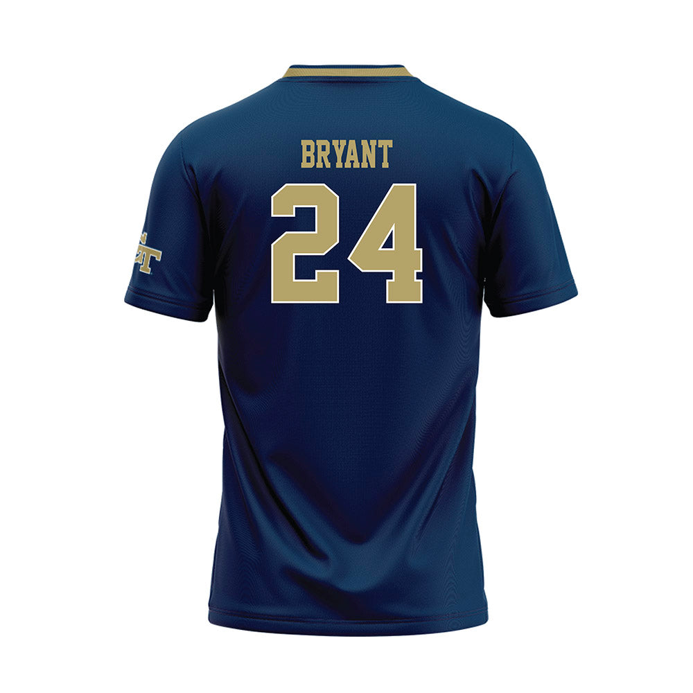 Georgia Tech - NCAA Softball : Victoria Bryant - Navy Baseball Jersey-1