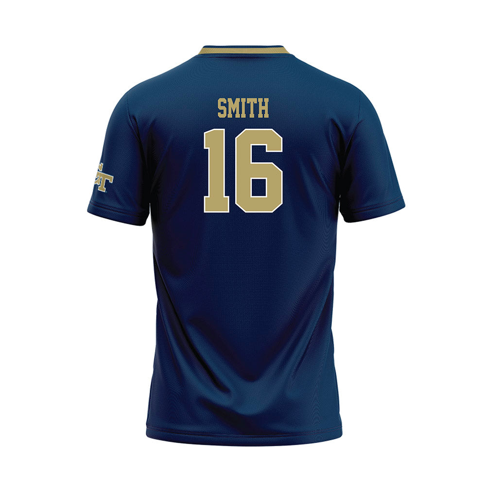 Georgia Tech - NCAA Softball : Charlotte Smith - Navy Baseball Jersey-1