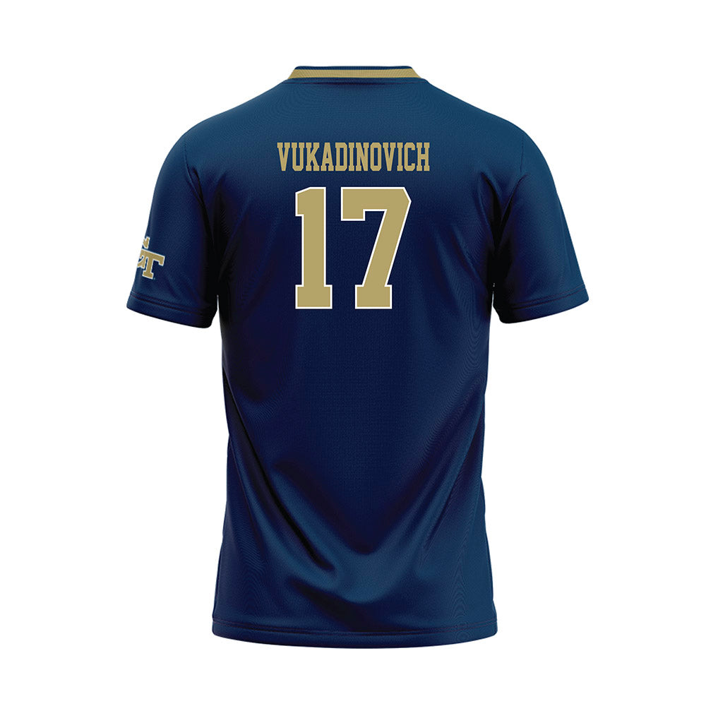 Georgia Tech - NCAA Softball : Paige Vukadinovich - Navy Baseball Jersey-1