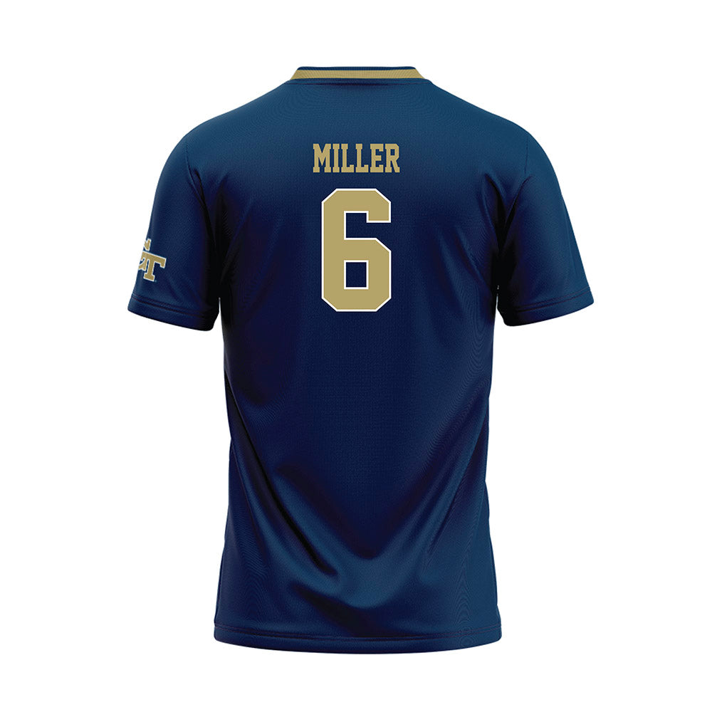 Georgia Tech - NCAA Softball : Payton Miller - Navy Baseball Jersey-1