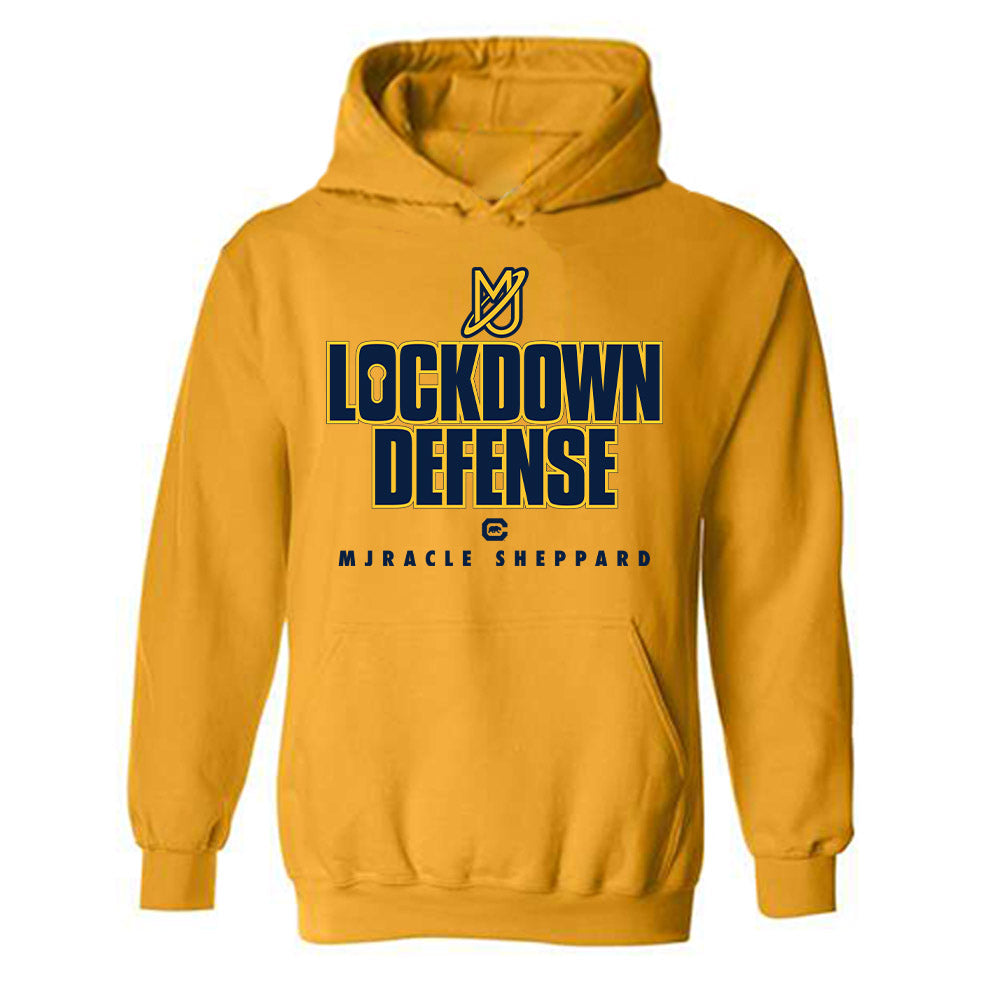 UC Berkeley - NCAA Women's Basketball : Mjracle Sheppard - Lockdown Defense Hooded Sweatshirt-0
