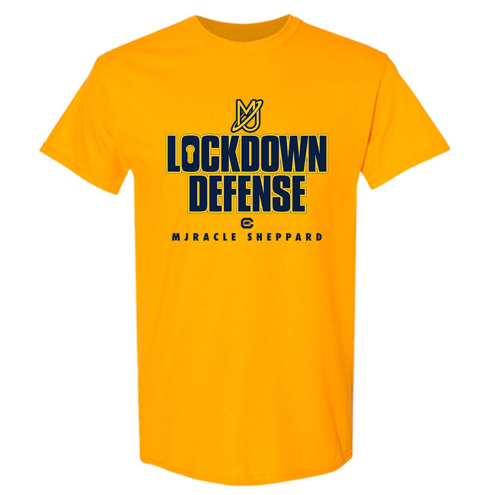 UC Berkeley - NCAA Women's Basketball : Mjracle Sheppard - Lockdown Defense T-Shirt-0