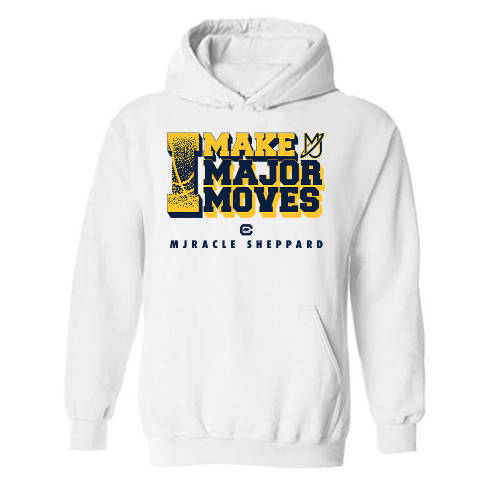 UC Berkeley - NCAA Women's Basketball : - I Make Major Moves Hooded Sweatshirt-0