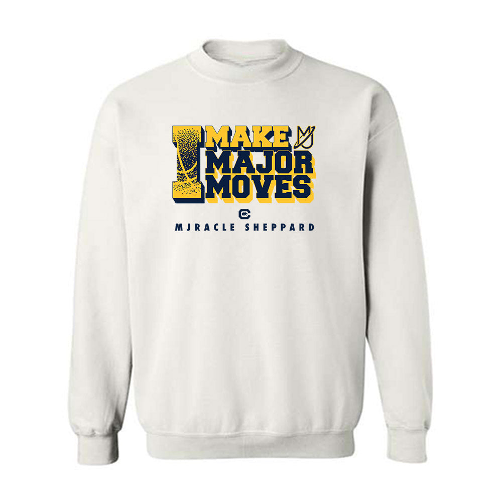 UC Berkeley - NCAA Women's Basketball : - I Make Major Moves Crewneck Sweatshirt-0