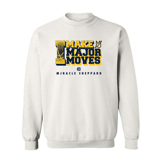 UC Berkeley - NCAA Women's Basketball : - I Make Major Moves Crewneck Sweatshirt-0