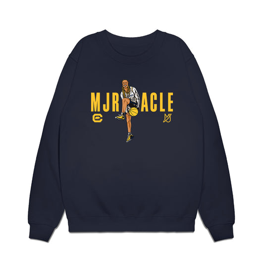 UC Berkeley - NCAA Women's Basketball : Mjracle Sheppard - Caricature Premium Crewneck Sweatshirt-0