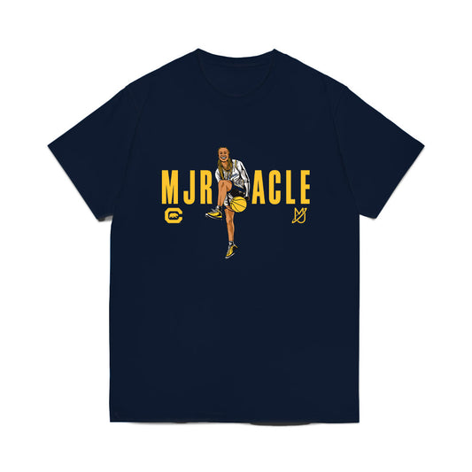 UC Berkeley - NCAA Women's Basketball : Mjracle Sheppard - Caricature Comfort Colors T-Shirt-0