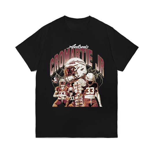 FSU - NCAA Football : Antonio Cromartie Jr - Collage Comfort Colors T-Shirt-0