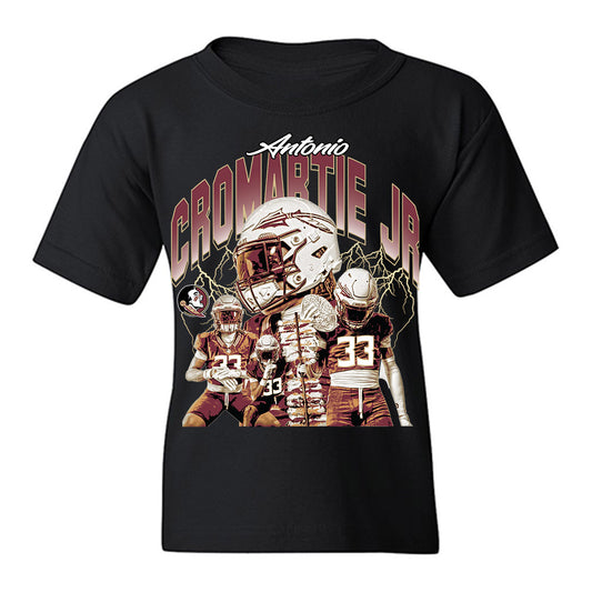 FSU - NCAA Football : Antonio Cromartie Jr - Collage Youth T-Shirt-0