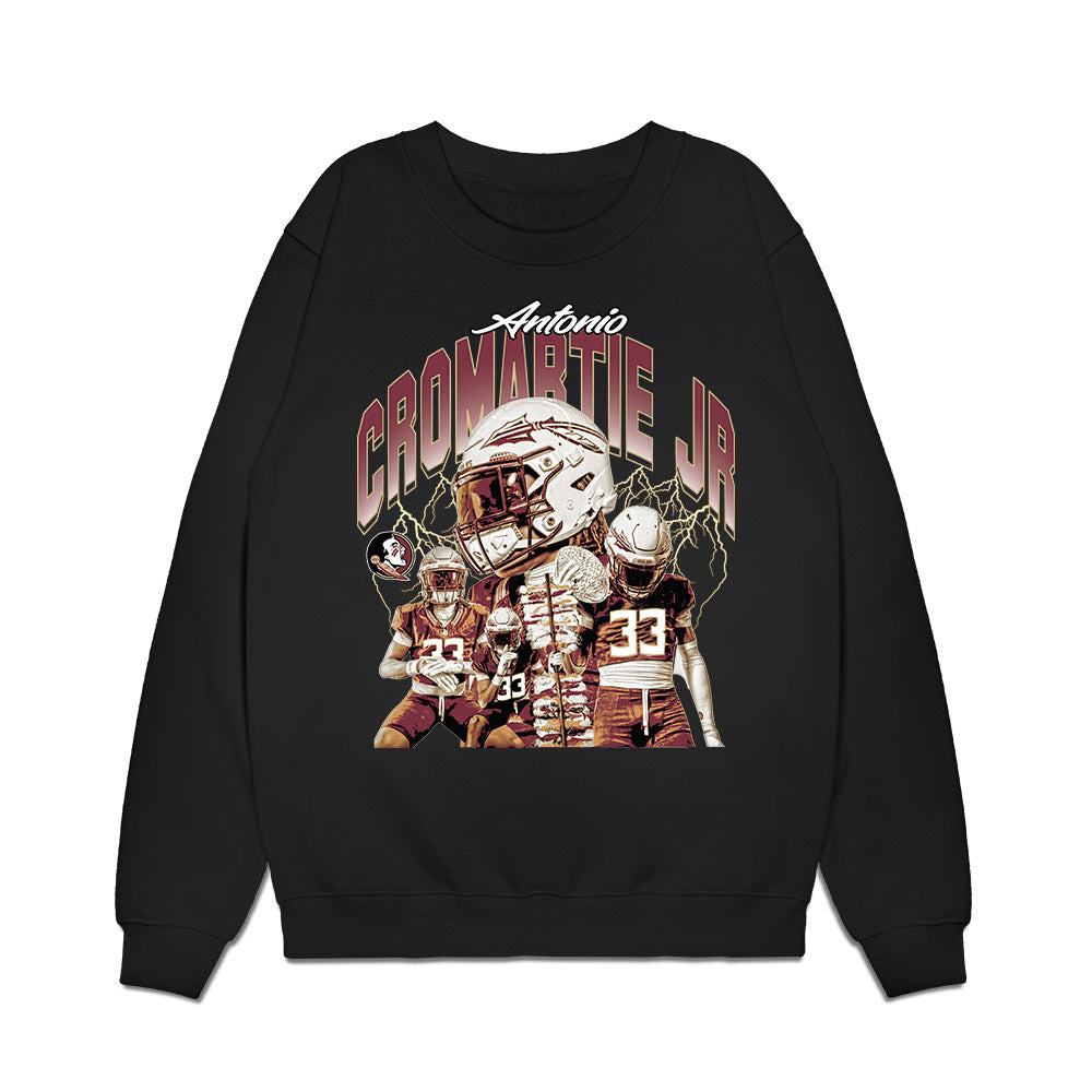 FSU - NCAA Football : Antonio Cromartie Jr - Collage Premium Crewneck Sweatshirt-0