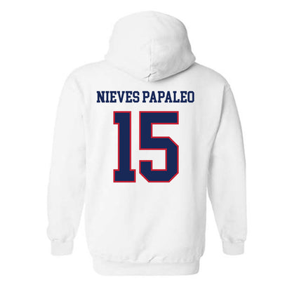 Arizona - NCAA Beach Volleyball : Adriana Nieves Papaleo - Classic Shersey Hooded Sweatshirt-1