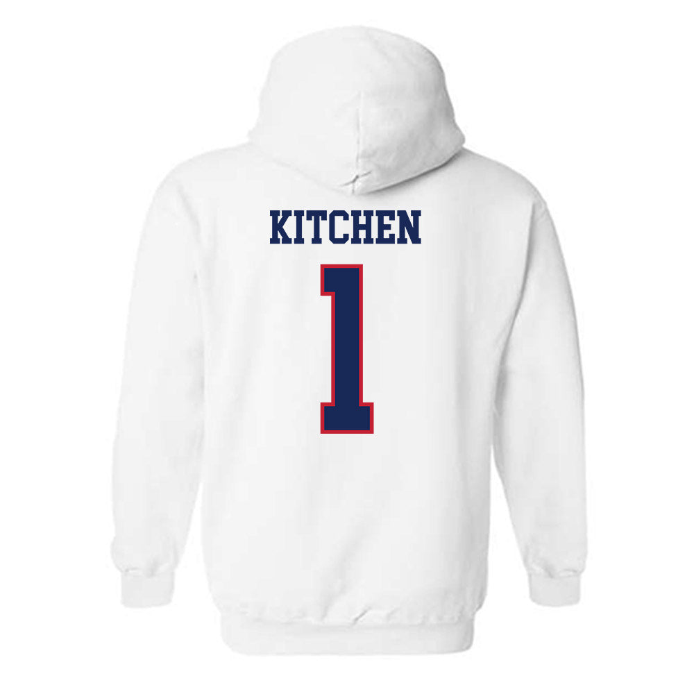 Arizona - NCAA Women's Basketball : Kamryn Kitchen - Classic Shersey Hooded Sweatshirt-1