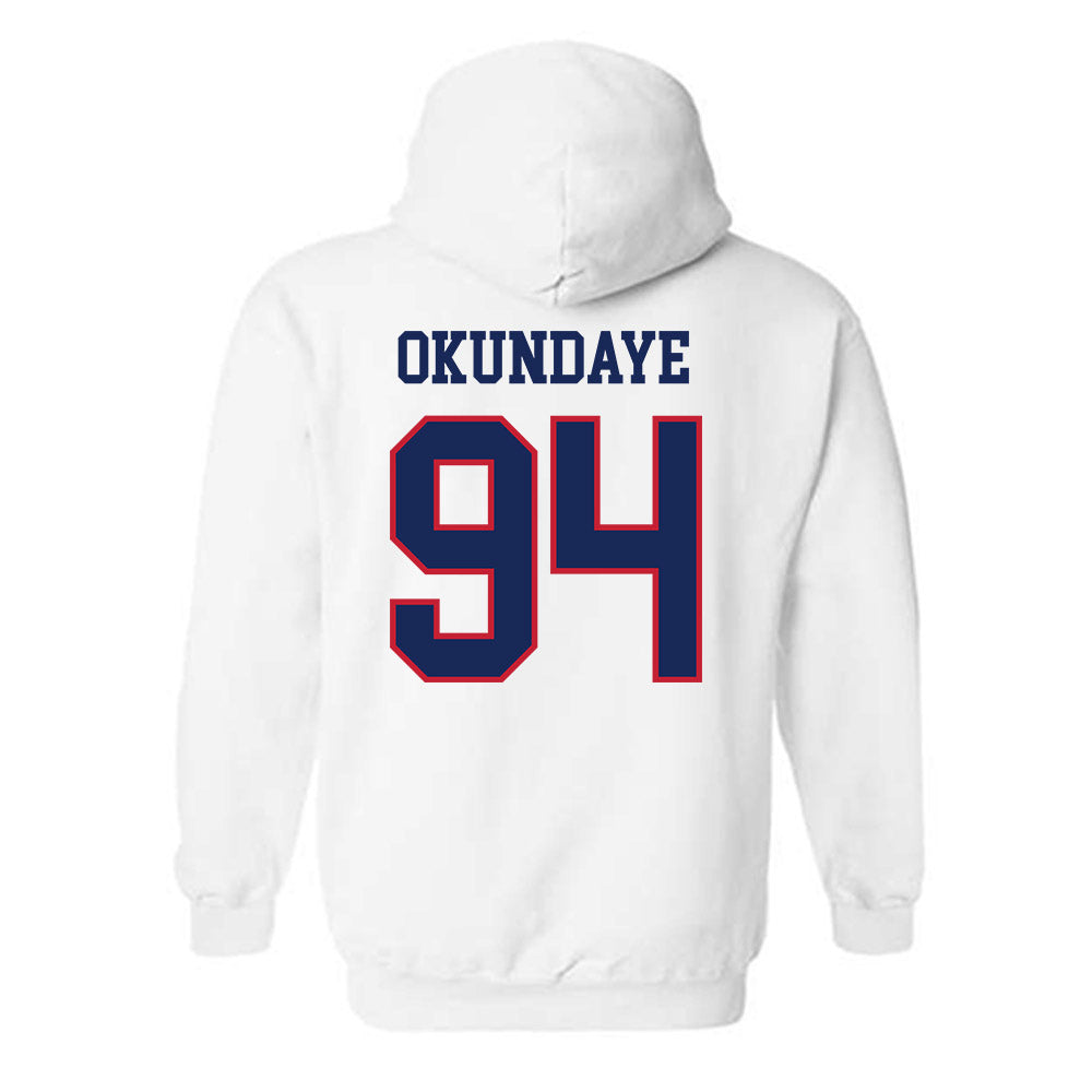 Arizona - NCAA Football : Eduwa Okundaye - Classic Shersey Hooded Sweatshirt-1