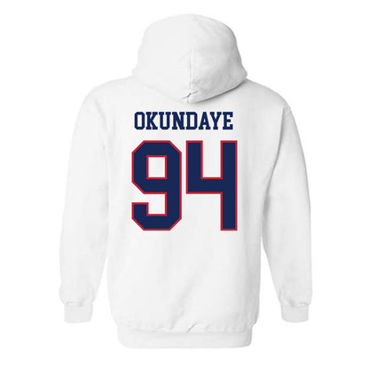Arizona - NCAA Football : Eduwa Okundaye - Classic Shersey Hooded Sweatshirt-1