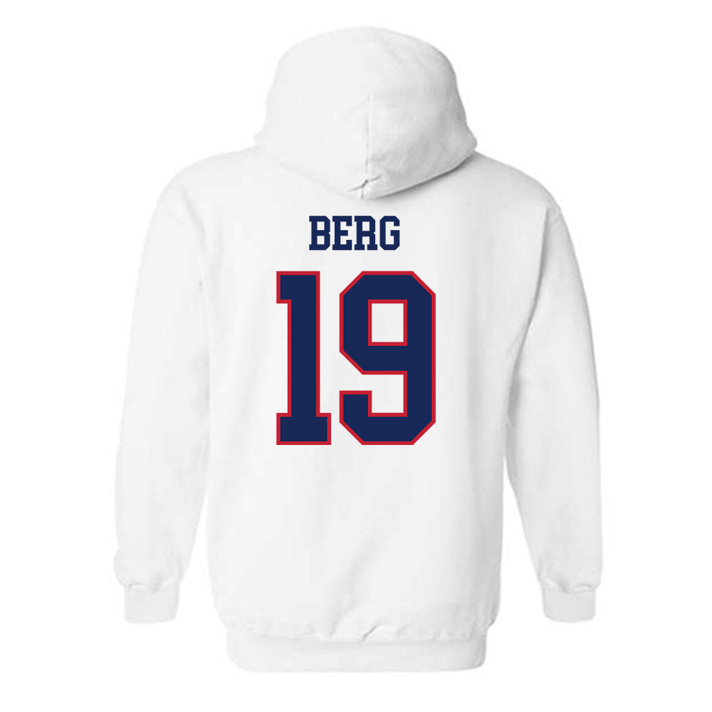 Arizona - NCAA Baseball : Jack Berg - Classic Shersey Hooded Sweatshirt-1