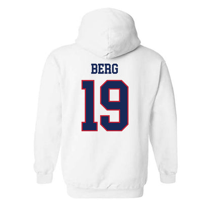 Arizona - NCAA Baseball : Jack Berg - Classic Shersey Hooded Sweatshirt-1