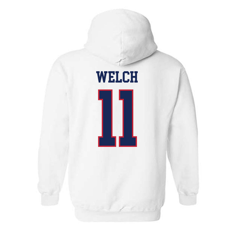 Arizona - NCAA Women's Basketball : Tanyuel Welch - Classic Shersey Hooded Sweatshirt-1