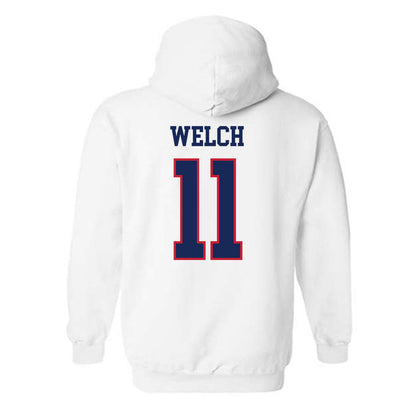 Arizona - NCAA Women's Basketball : Tanyuel Welch - Classic Shersey Hooded Sweatshirt-1