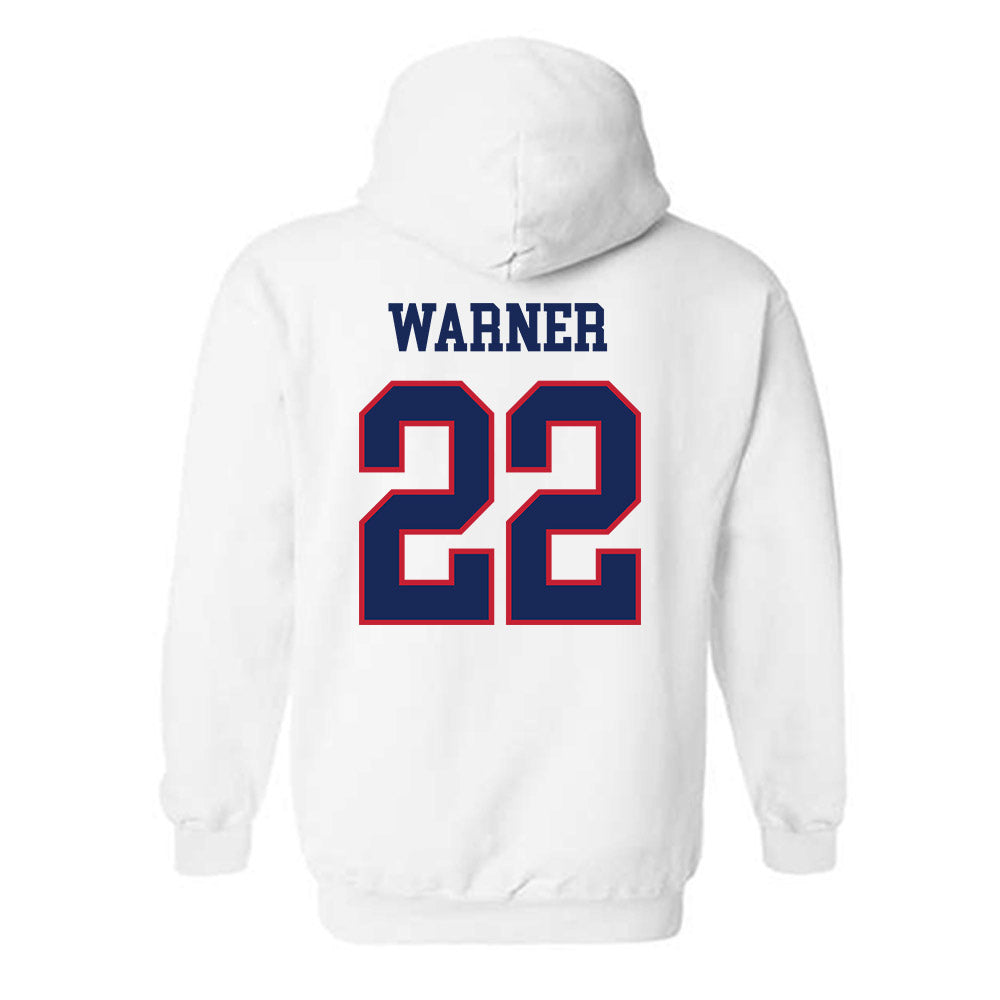 Arizona - NCAA Women's Soccer : Amiya Warner - Classic Shersey Hooded Sweatshirt-1