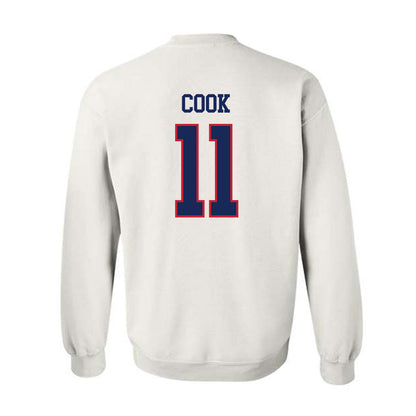 Arizona - NCAA Men's Basketball : Jackson Cook - Classic Shersey Crewneck Sweatshirt-1