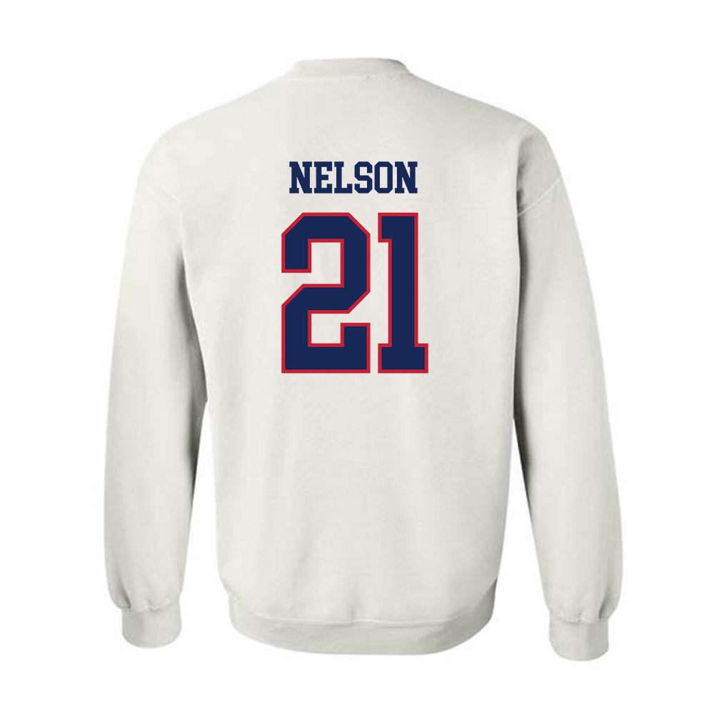 Arizona - NCAA Men's Basketball : Evan Nelson - Classic Shersey Crewneck Sweatshirt-1