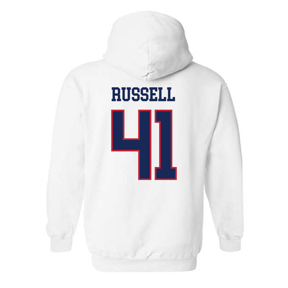 Arizona - NCAA Baseball : Tyler Russell - Classic Shersey Hooded Sweatshirt-1