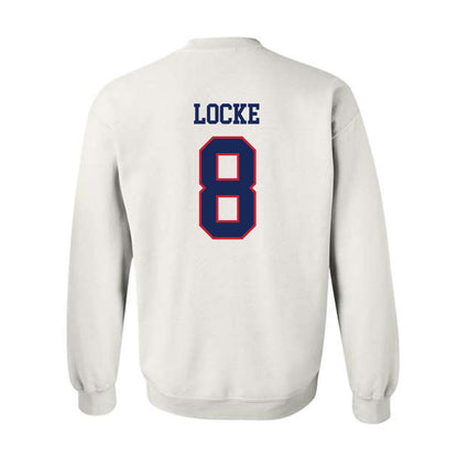 Arizona - NCAA Football : Braedyn Locke - Classic Shersey Crewneck Sweatshirt-1