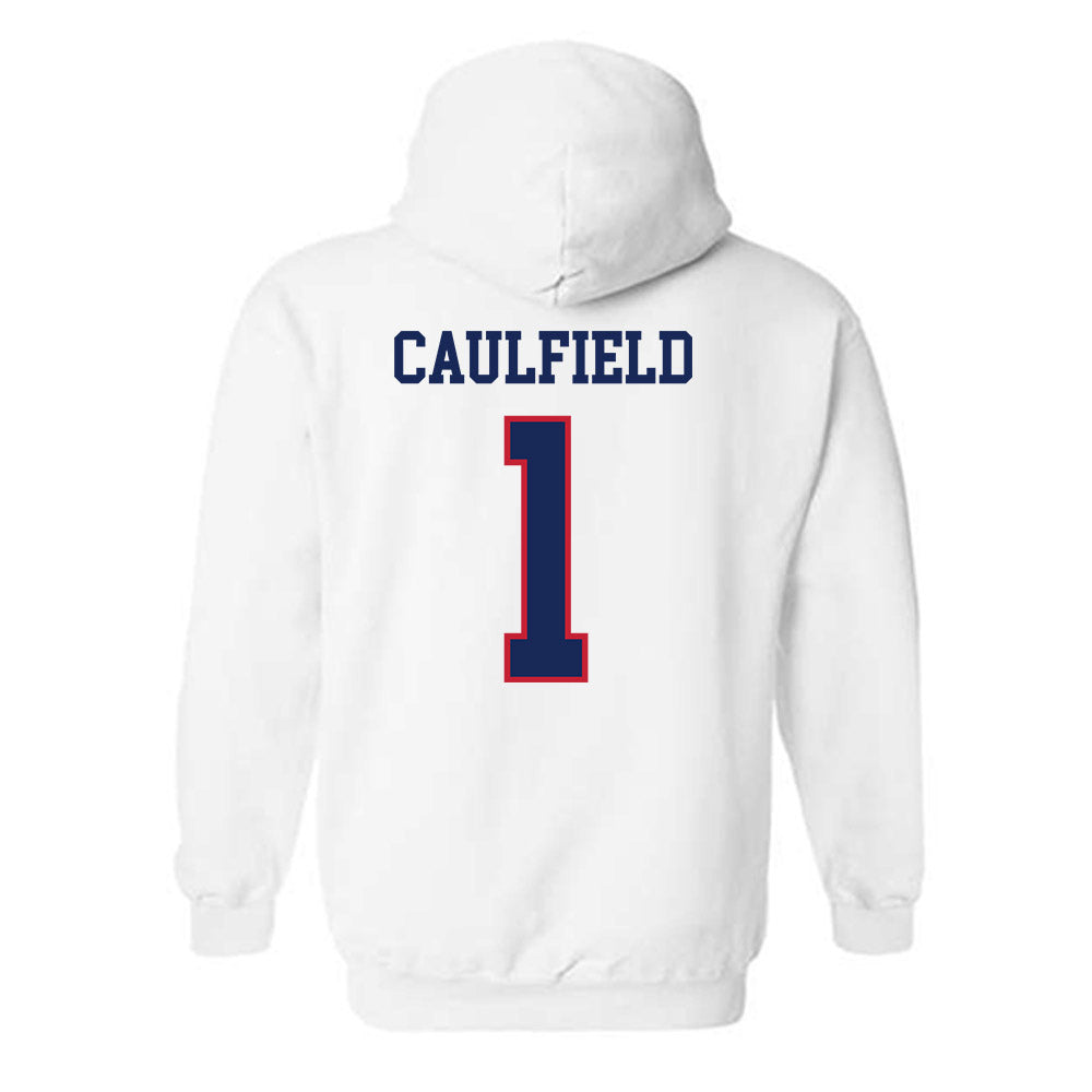 Arizona - NCAA Baseball : Garen Caulfield - Classic Shersey Hooded Sweatshirt-1