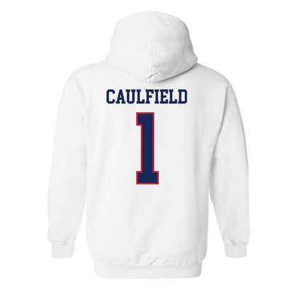 Arizona - NCAA Baseball : Garen Caulfield - Classic Shersey Hooded Sweatshirt-1