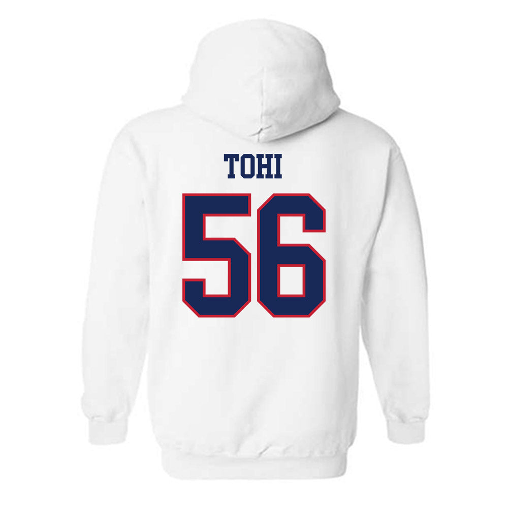 Arizona - NCAA Football : Sione Tohi - Classic Shersey Hooded Sweatshirt-1