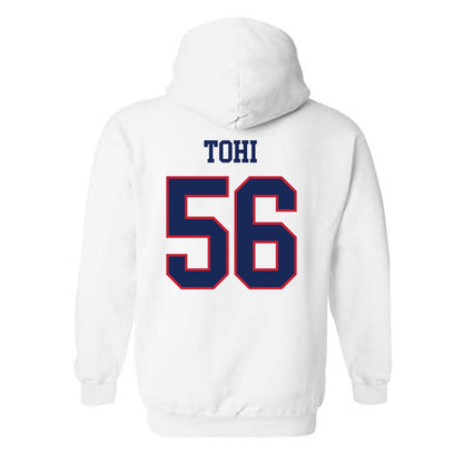 Arizona - NCAA Football : Sione Tohi - Classic Shersey Hooded Sweatshirt-1