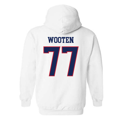 Arizona - NCAA Football : Michael Wooten - Classic Shersey Hooded Sweatshirt-1
